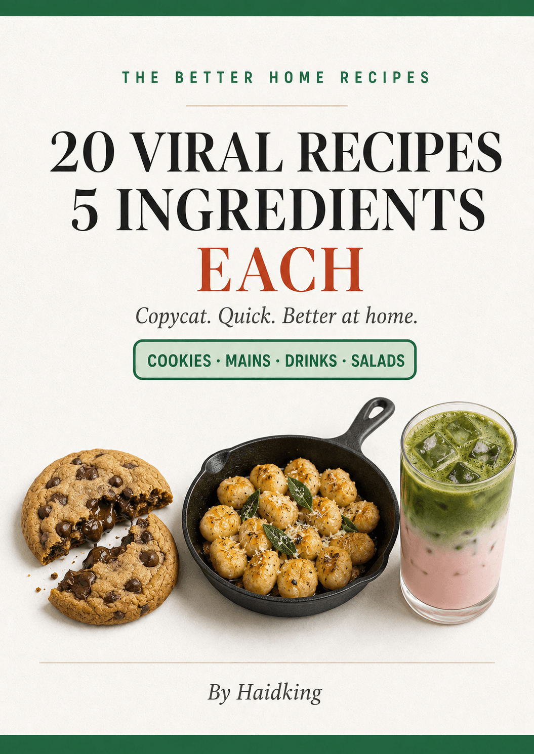 20 Viral Recipes, 5 Ingredients Each