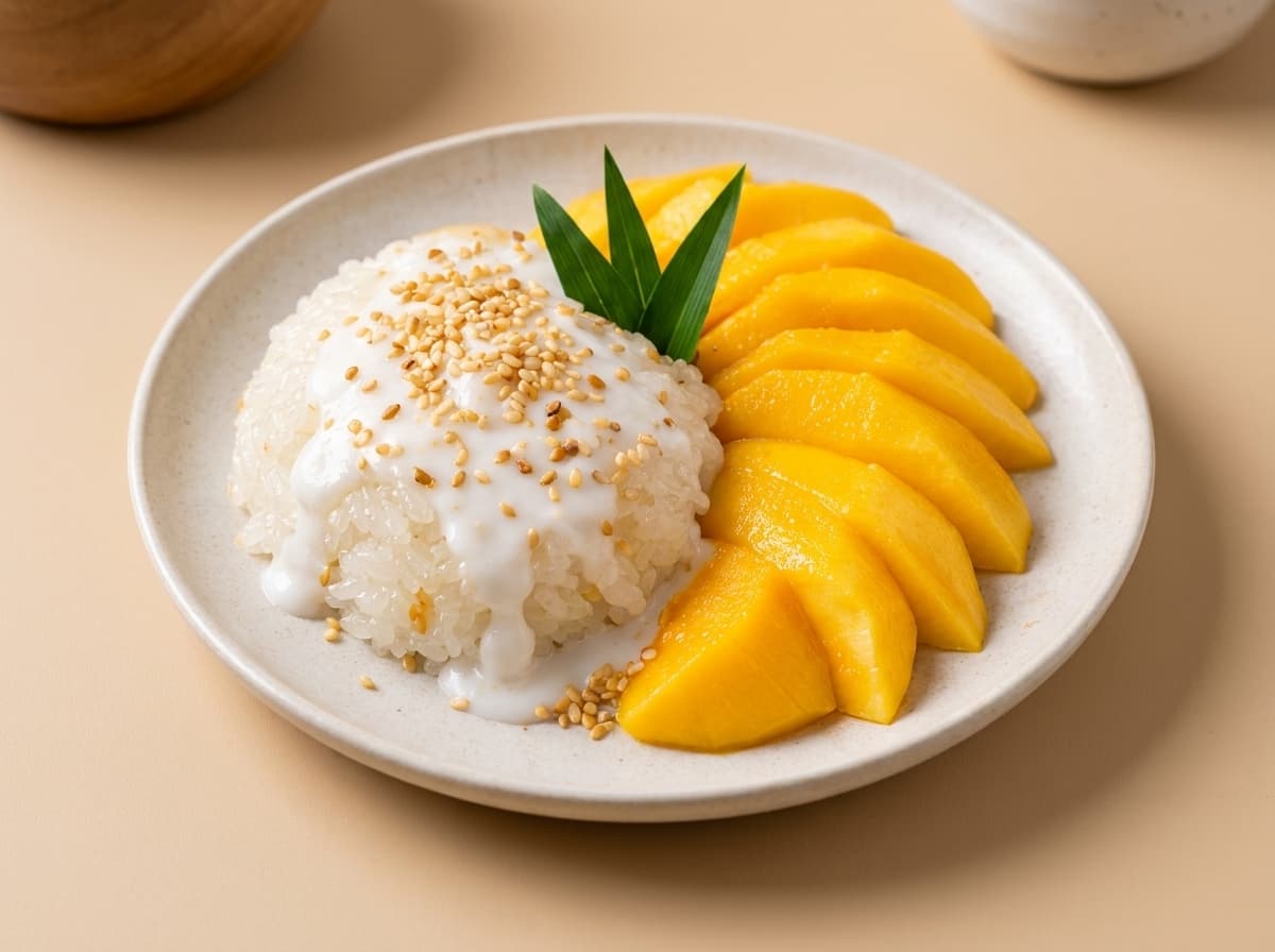Mango Sticky Rice Easy Thai Dessert