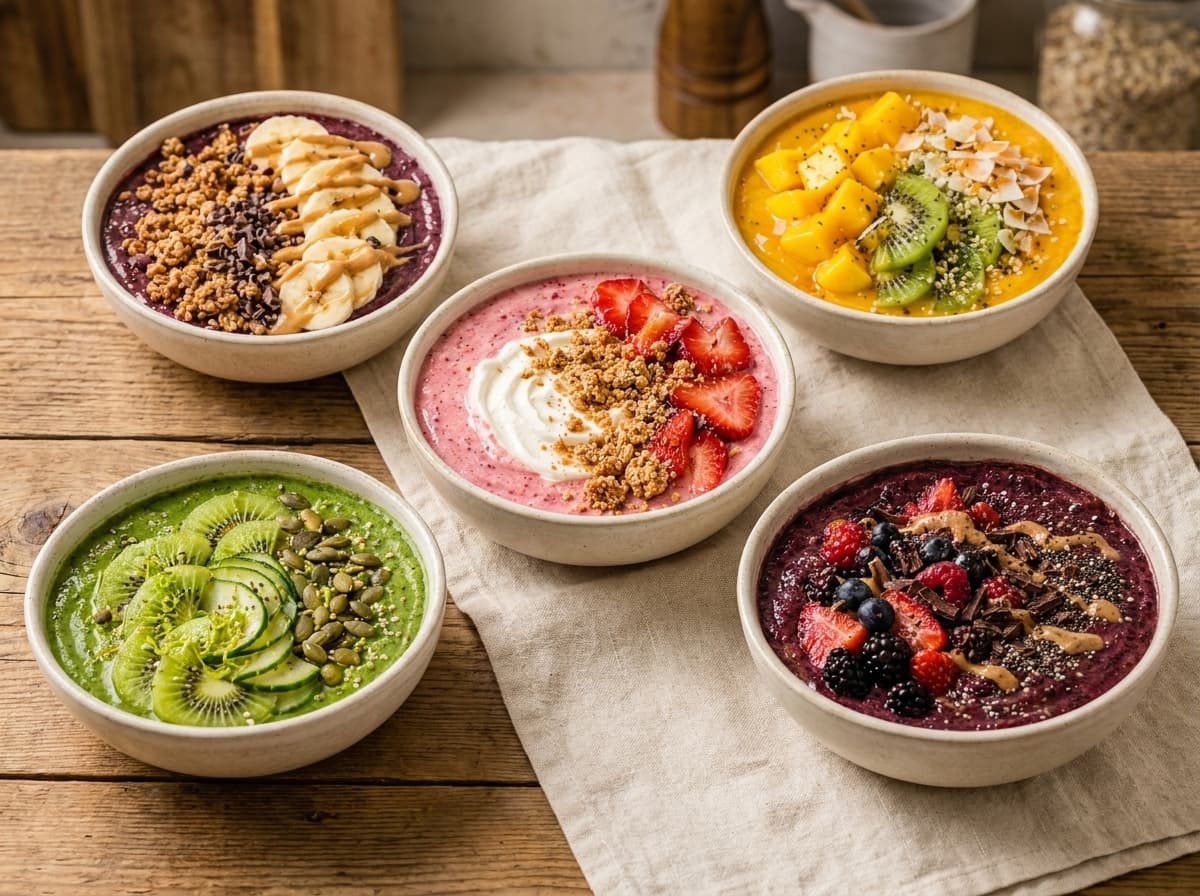 5 High-Protein Smoothie Bowls