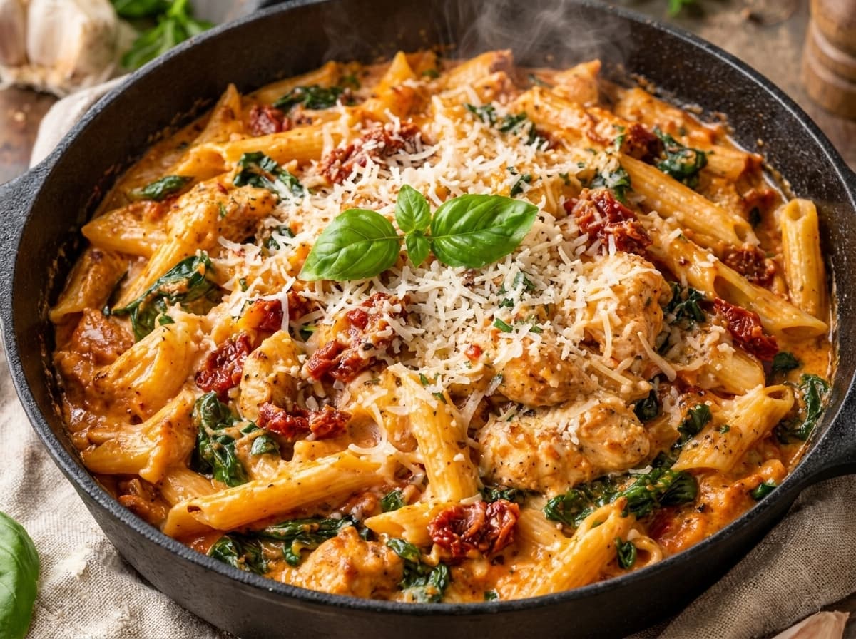 Marry Me Chicken Pasta One Pan