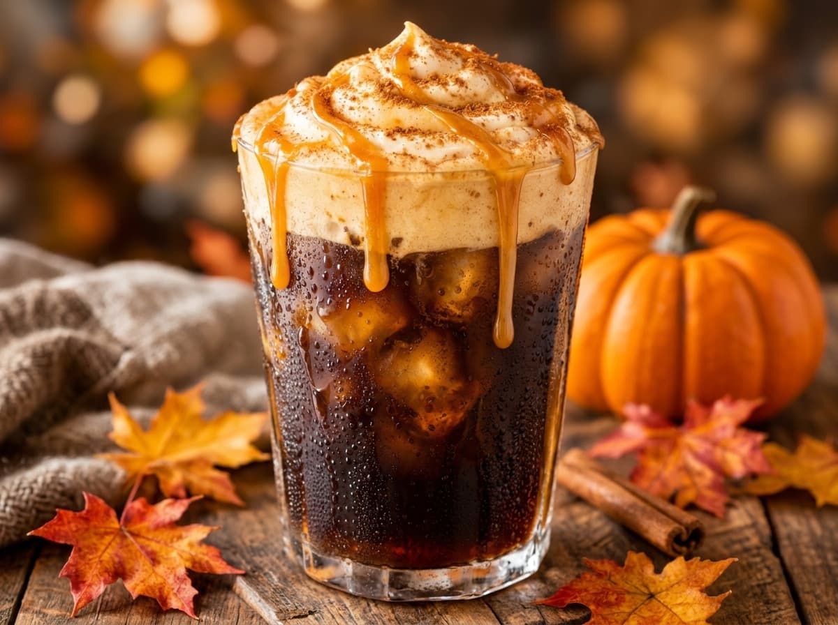 Copycat Starbucks Pumpkin Cream Cold Brew